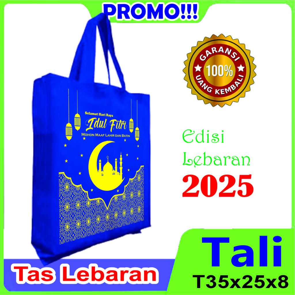 

Tas Parcel Lebaran Idul Fitri T35x25x8 (Lipat Samping) per 12 PCS