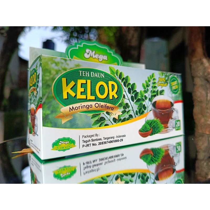 

daun kelor celup mega /teh celup daun kelor isi 20 bags
