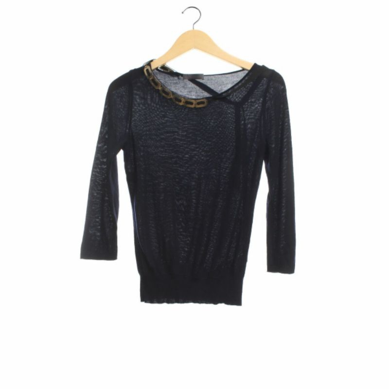 Alberta Ferretti Navy Sweater