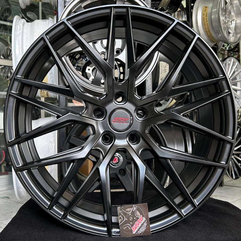 VELG MOBIL RING 20 SSW S348 LEBAR 8.5 HOLE 5X114.3 ET 40 CB 73.1 BLACK