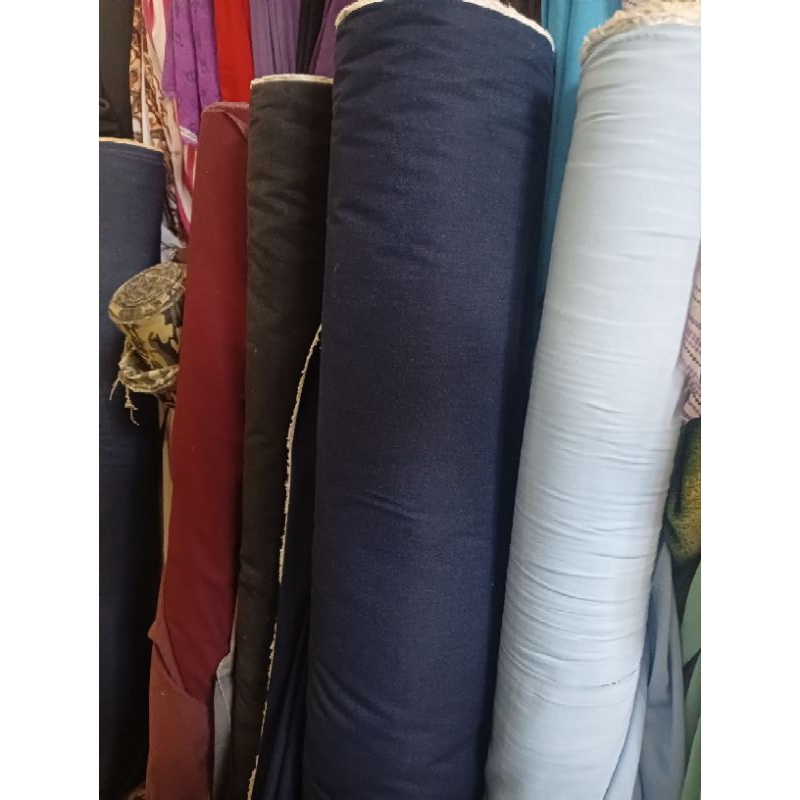 kain soft jeans(harga persetengah meter)