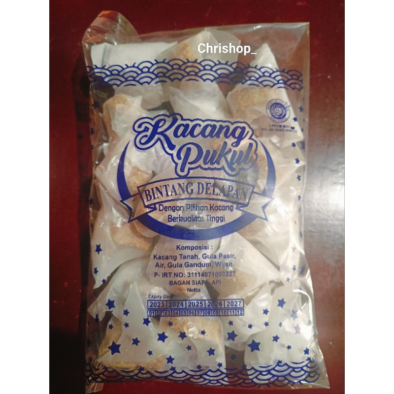 

Snack Kacang Pukul Bintang Delapan isi 20pcs Oleh Oleh Khas Bagan Bagansiapiapi Baru Halal