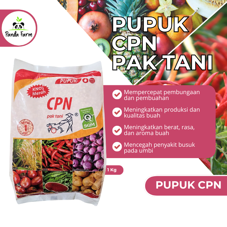 Pupuk CPN KNO3 MERAH Pak Tani 1KG