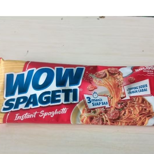 

Wow Spageti Instant Spaghetti Meaty bolongnese Enak gurih