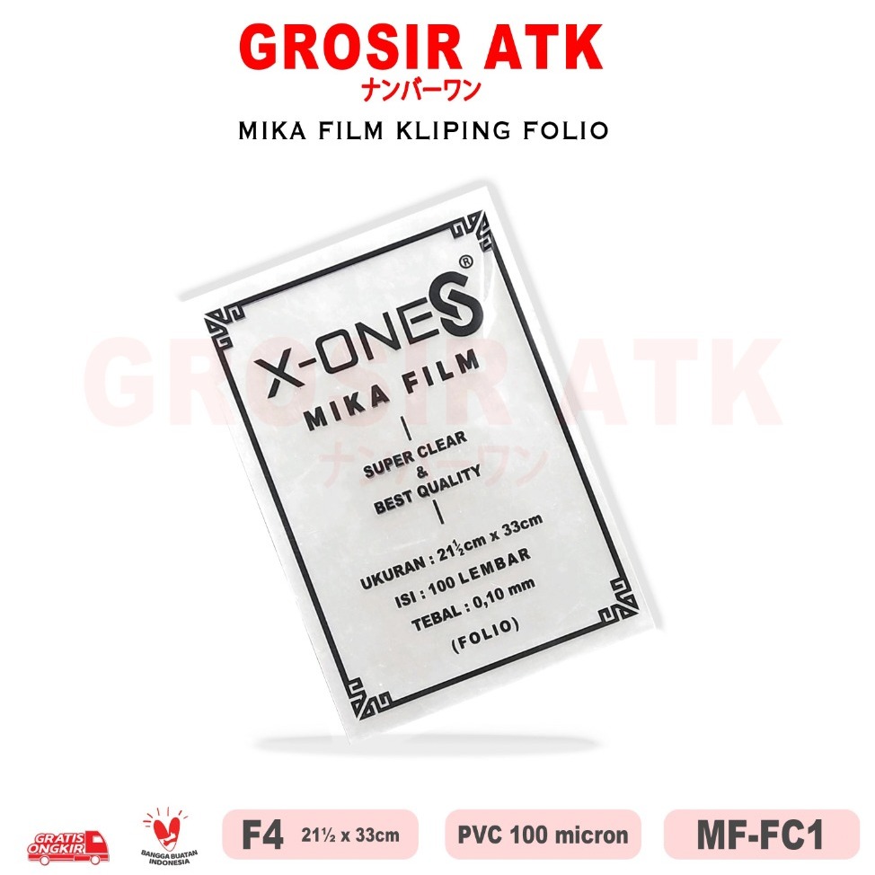 

Grosir TAK - MIKA JILID F4 MIKA FILM BAHAN TEBAL BENING HARGA 1PAK