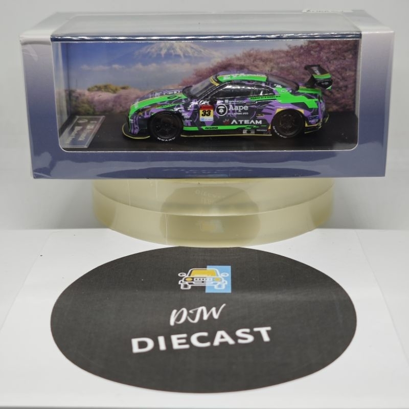 Fuji 1/64 Nissan GTR R35 Pandem Rocket Bunny Eva Racing