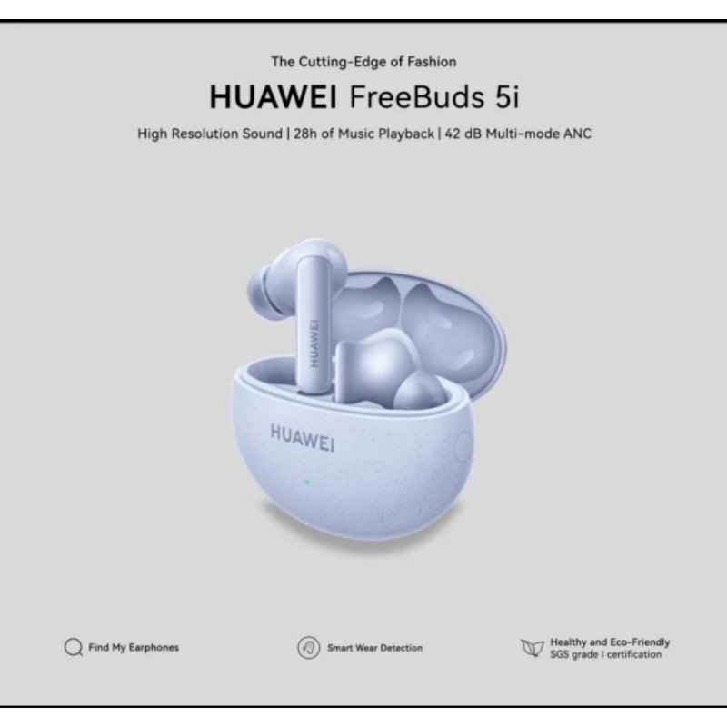 Huawei Freebuds 5i Earphone Bluetooth Olahraga Lari