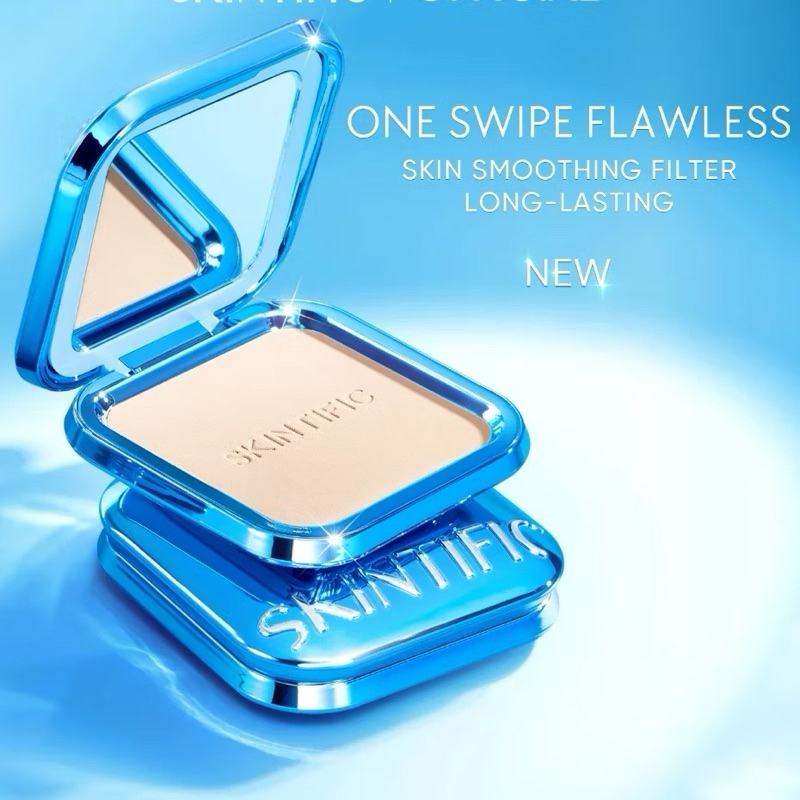 SKINTIFIC ULTRA COVER POWDER FOUNDATION | BEDAK PADAT