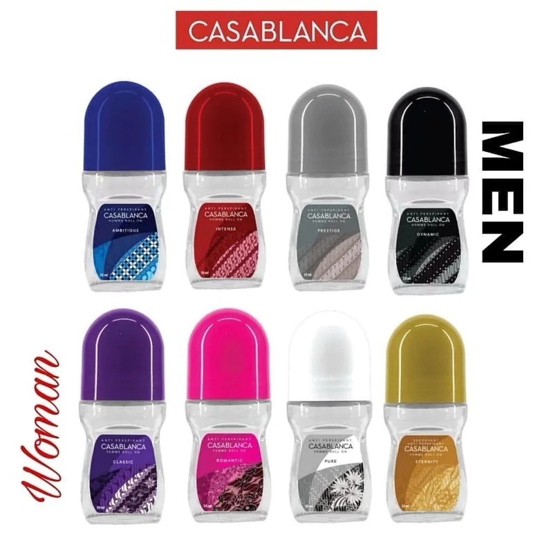 CASABLANCA Deodorant roll on - casablanca roll on 50ml - casablanca deodorant