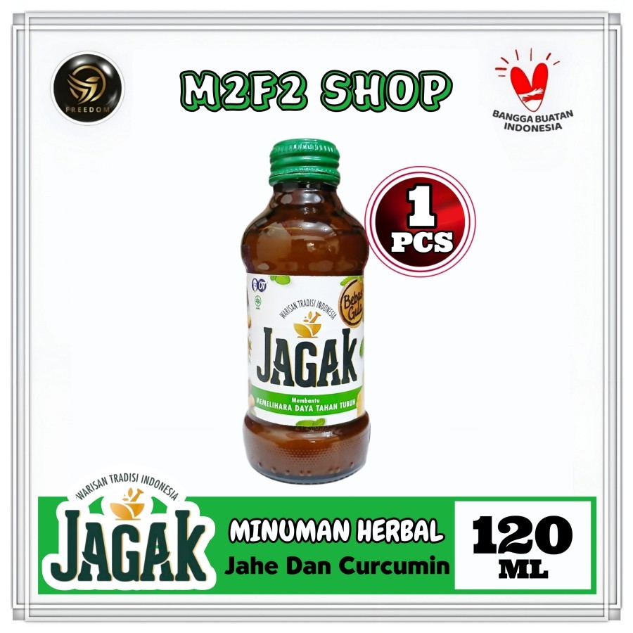 

Jagak Minuman Tradisional Kesehatan Herbal Alami - 120 ml (Kemasan Satuan)