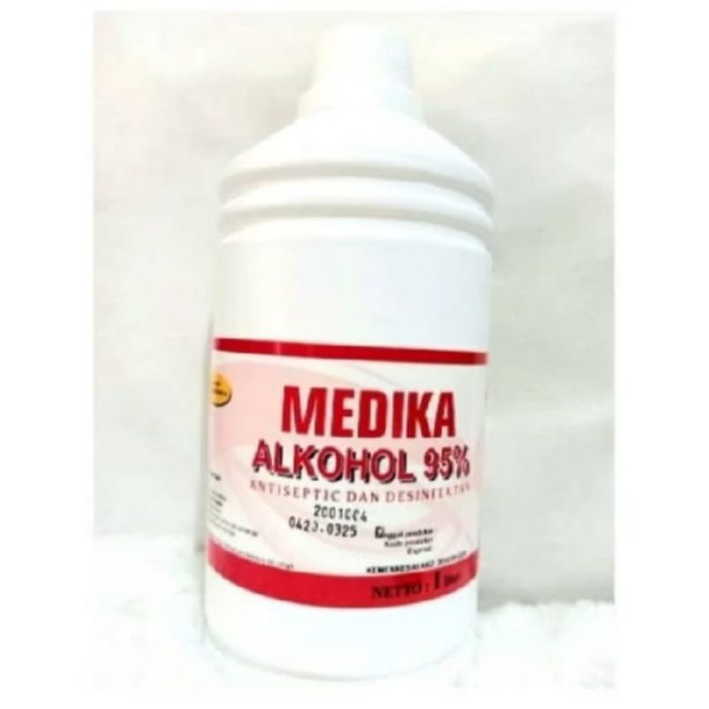 Alkohol 95 persen 1 literan/alkohol 95%  medika
