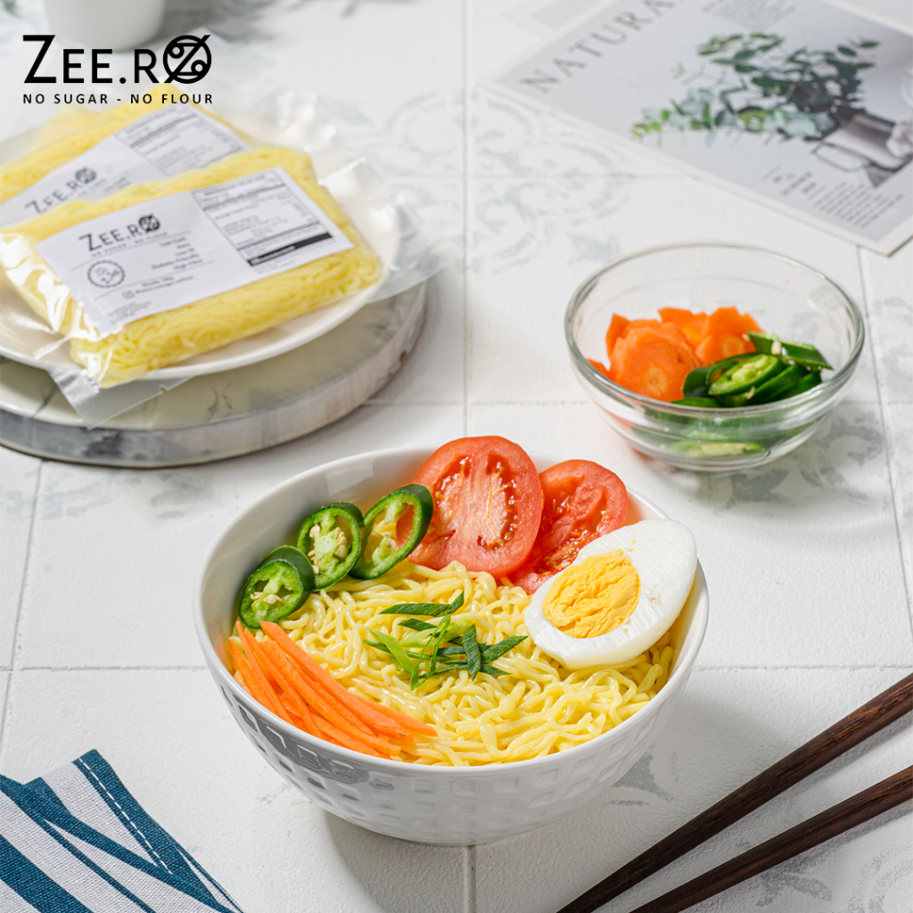 

Zeero Noodle 200grm / Mie Keto / Tanpa Gula dan Tanpa Tepung 0 Net Carb