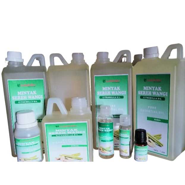 Citronella oil essensial aromatherapy therapeutic Minyak atsiri sereh wangi Kemasan - 1liter