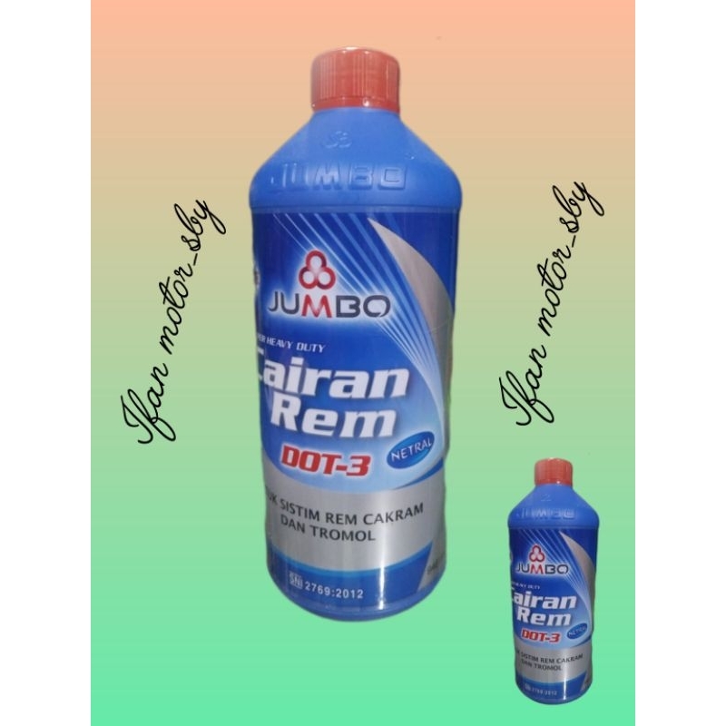 minyak rem jumbo neutral dot 3 1liter