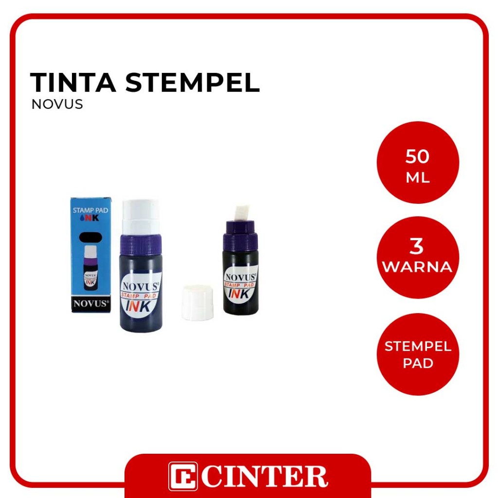 

NOVUS - TINTA CAP / TINTA STEMPEL 50 ML