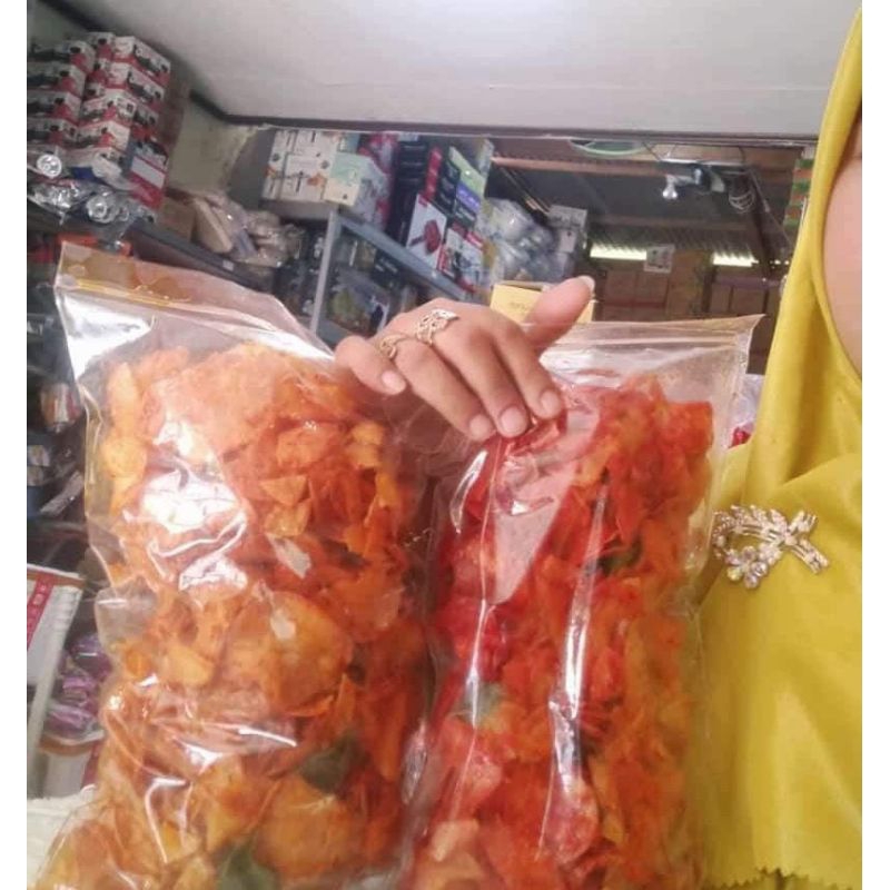 

Keripik singkong bumbu rujak / balado 500 gram