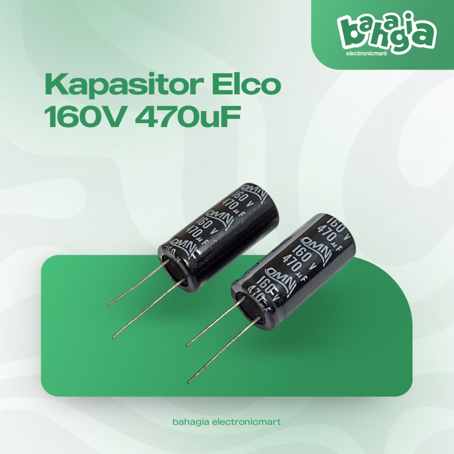 ELCO 470uf 160v / Elco 470160volt / Elco 470 uf 160 v/ 470uf 160v