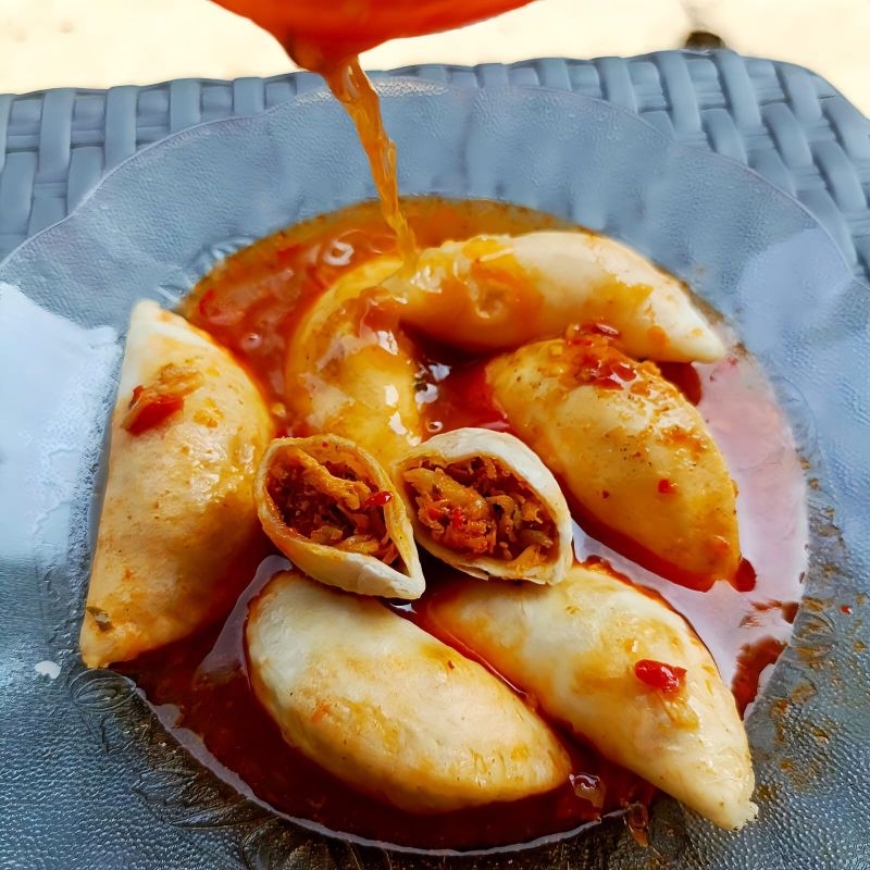 Cireng kuah sambal | cireng isi viral isi ayam