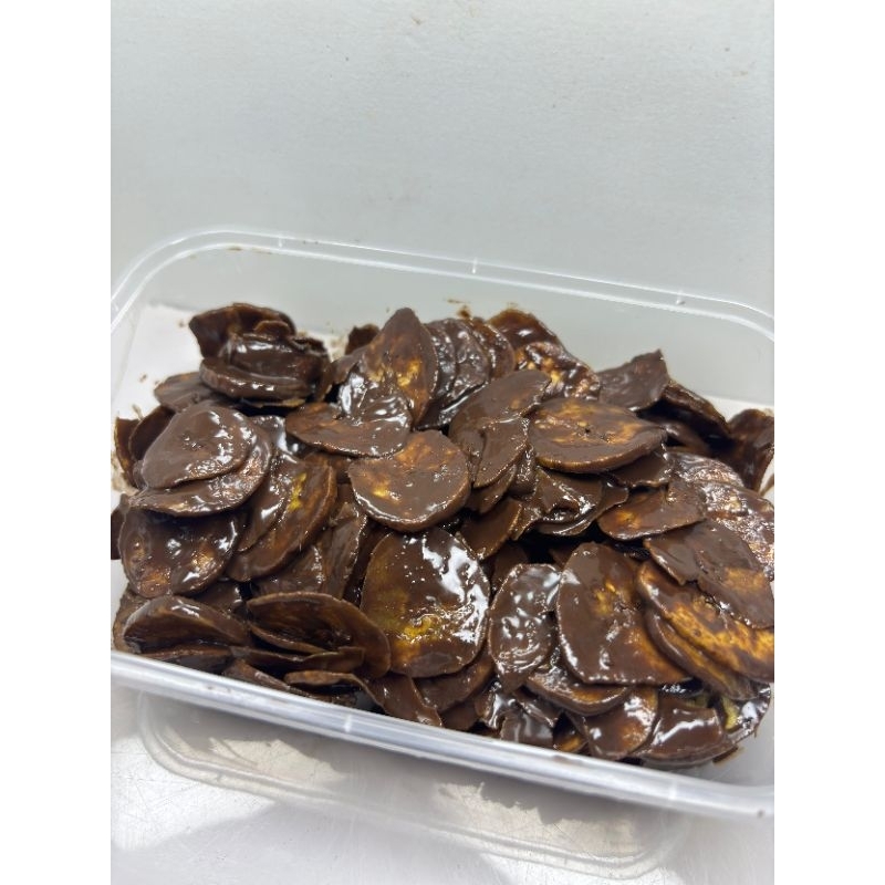 

keripik pisang lumer coklat