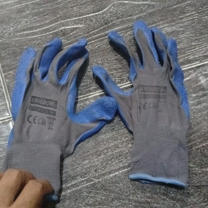 Safety gloves Krisbow 10084239 / sarung tangan safety Krisbow