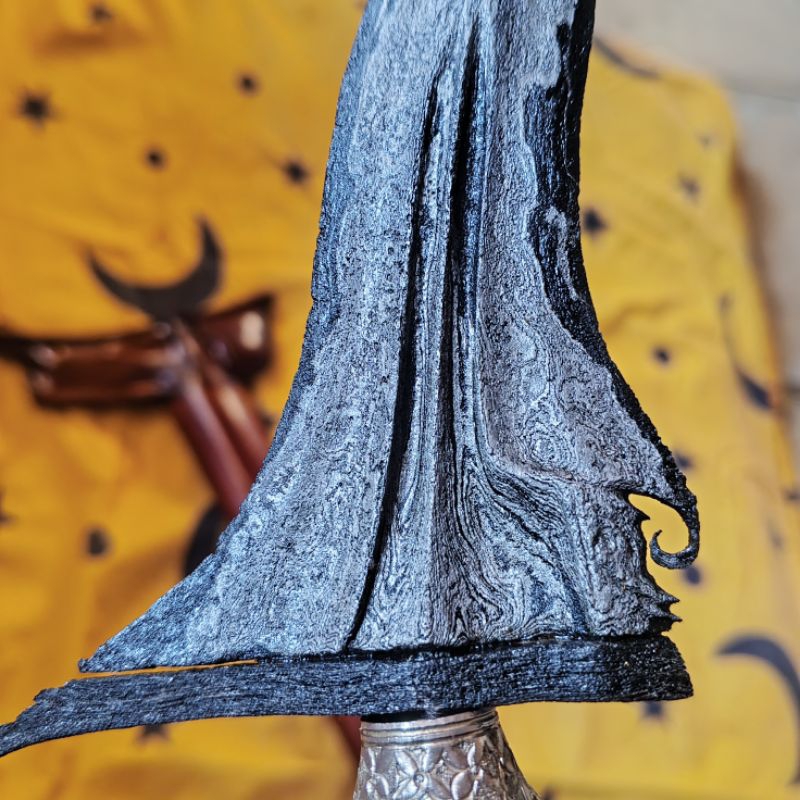 keris carito keprabon full pamor wingit