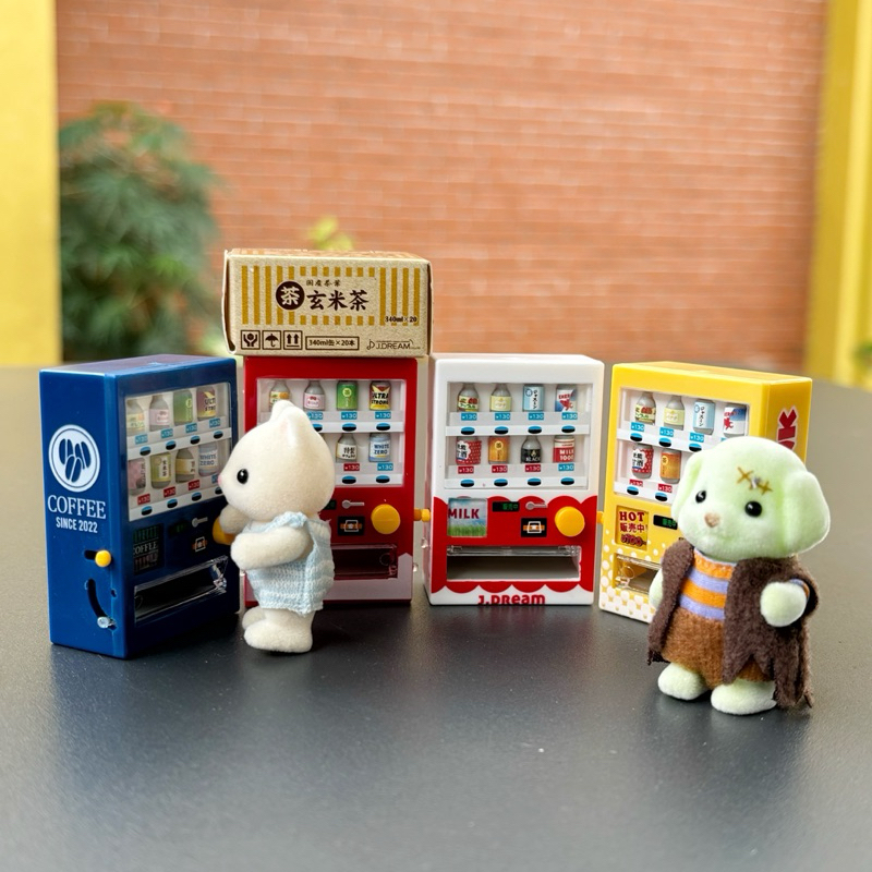 j. dream beverage vending machine miniature (｡- .•) ⋆✴︎˚｡⋆ trinkets figure gacha gashapon capsule to