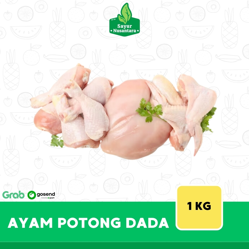 

Daging Ayam Potong Dada 1kg - Sayur Nusantar