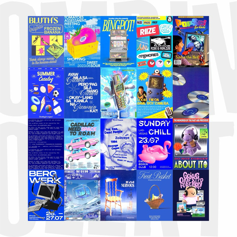 

Posterpack Blue