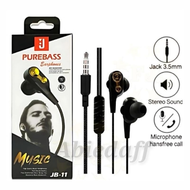 Headset Double Boom Bass 4D Bass Gaming