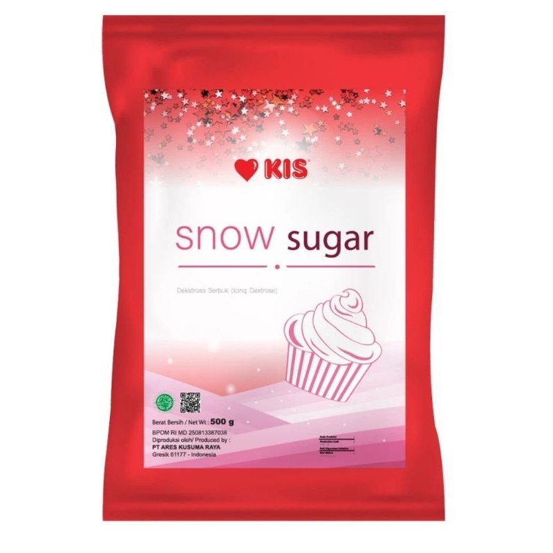 

KIS Snow Icing Sugar Gula Tabur Halus Donat 500gr