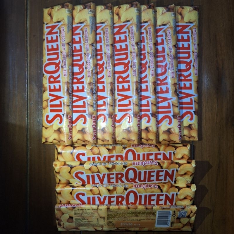 Cokelat Silverqueen 55g Cashew Almond