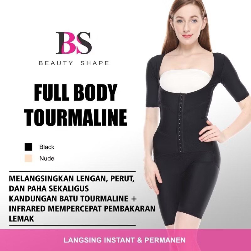Preloved Beauty Shape - Full Body Tourmaline Crystal / Korset Pembakar Lemak Full Body
