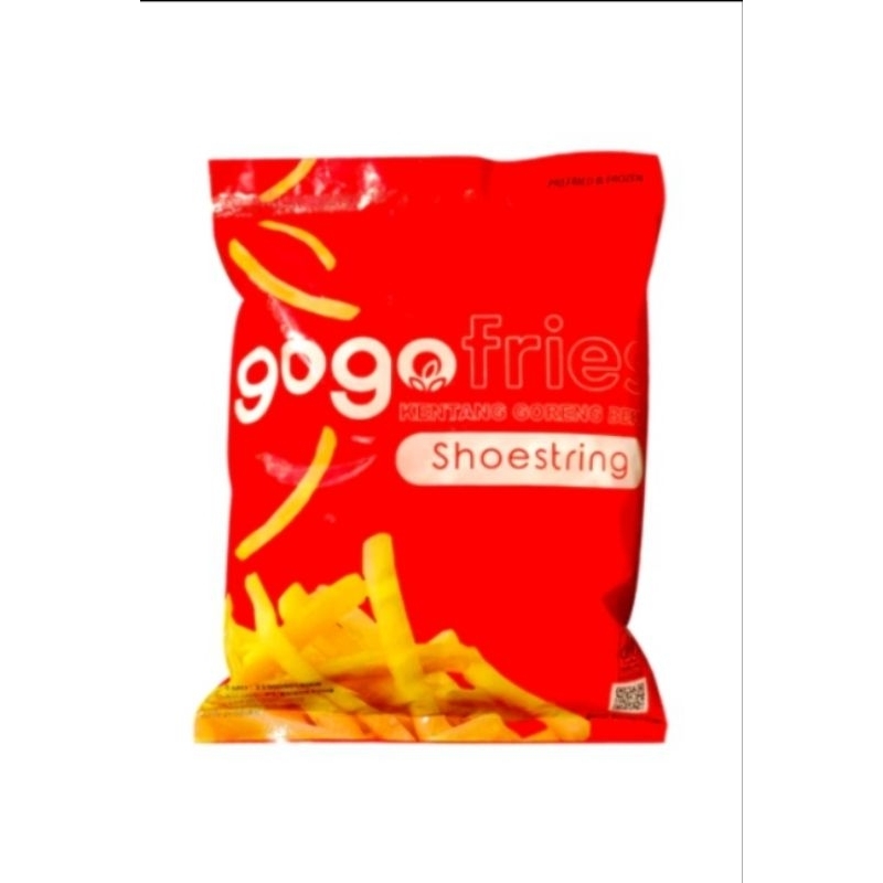 

Gogo fries kentang goreng shoestring 1kg