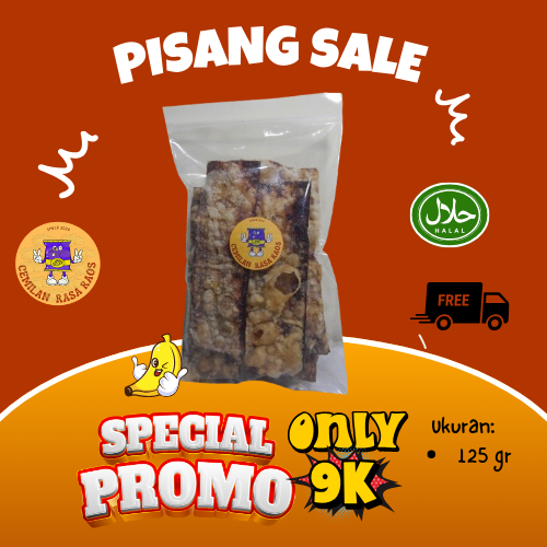 

Pisang Sale lidah 125 gram