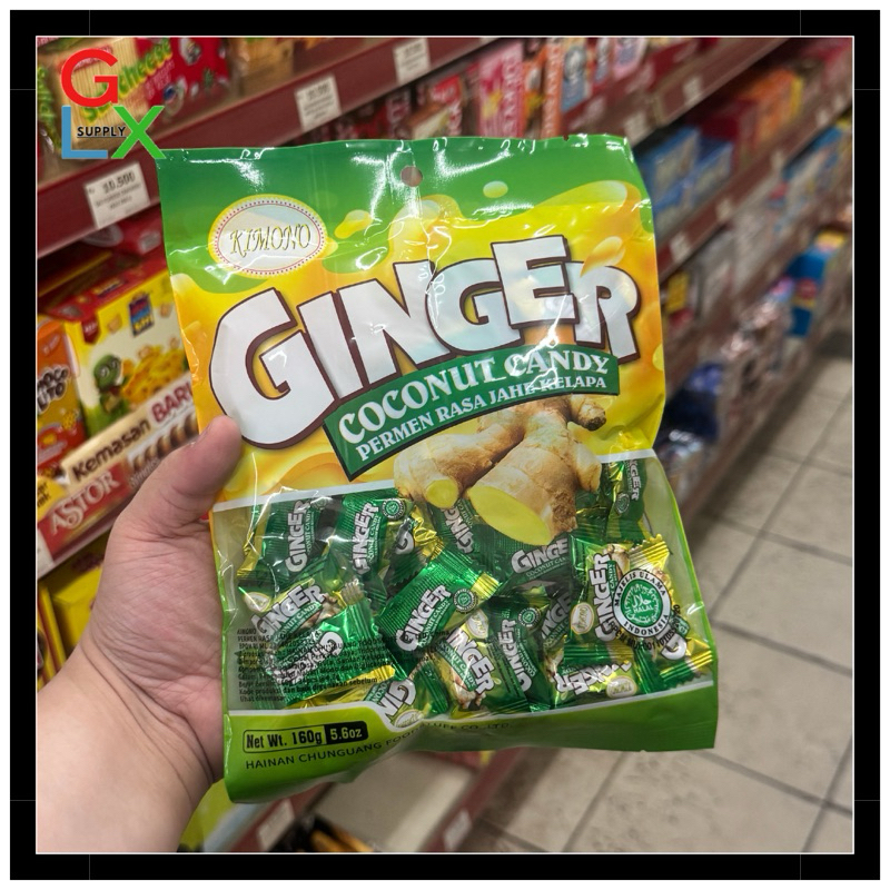 

GLX SUPPLY | KIMONO PERMEN GINGER COCONUT PERMEN RASA JAHE KELAPA