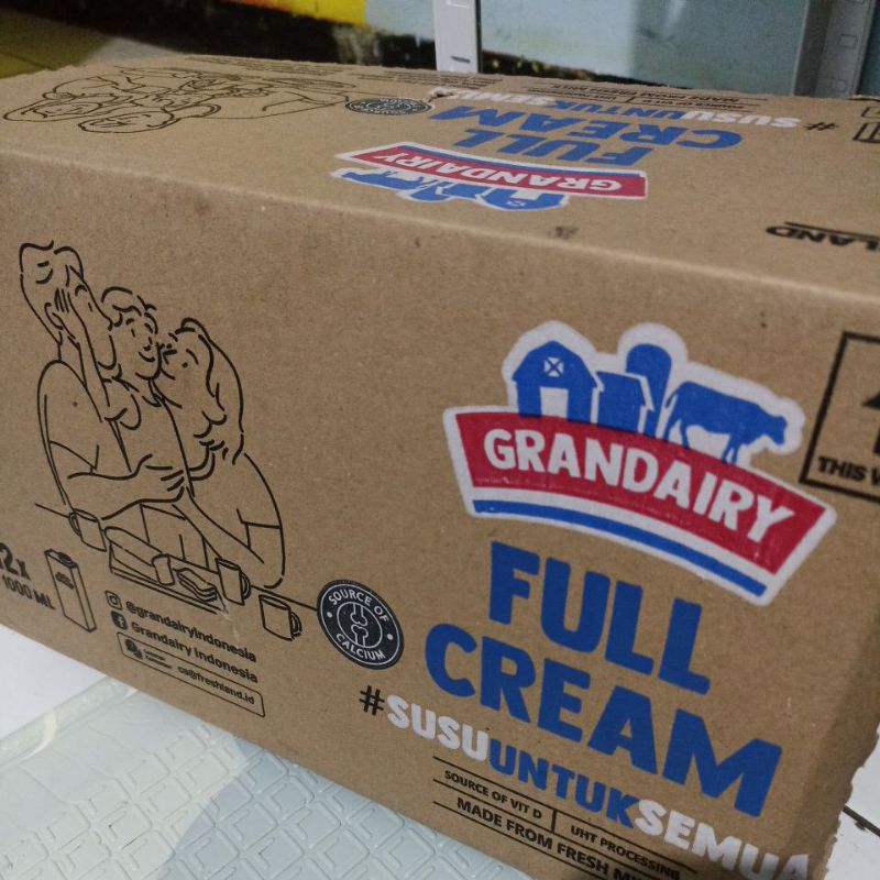 

Susu Granddiary full cream