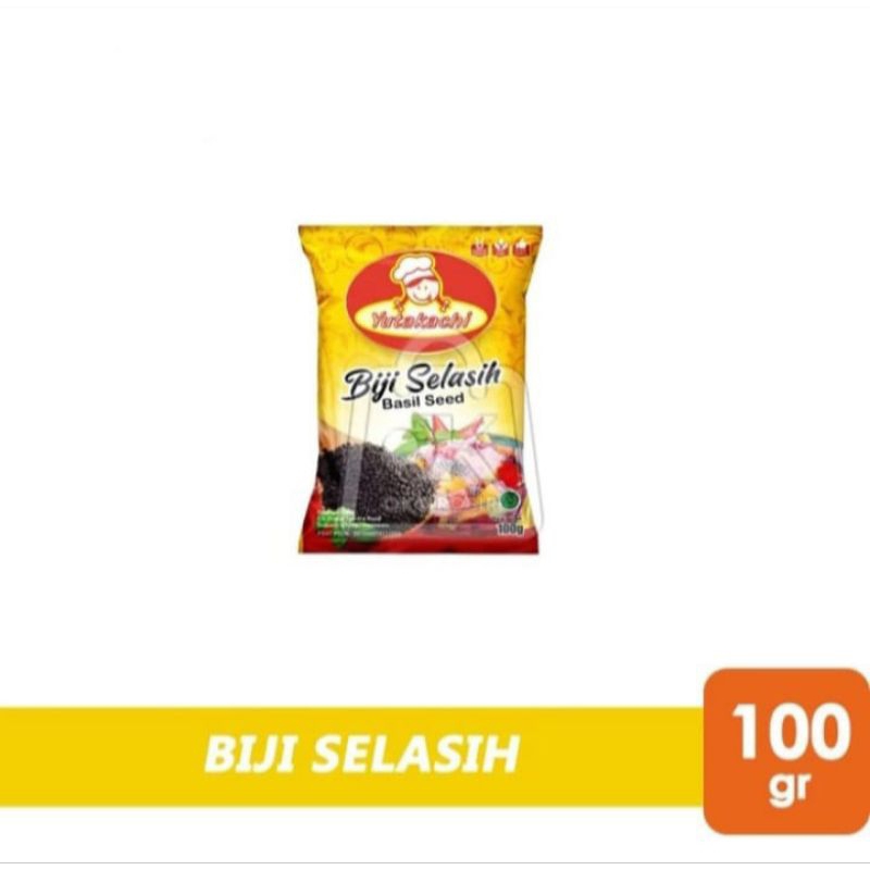 

YUTAKACHI Biji Selasih/ Basil Seed 100 gram