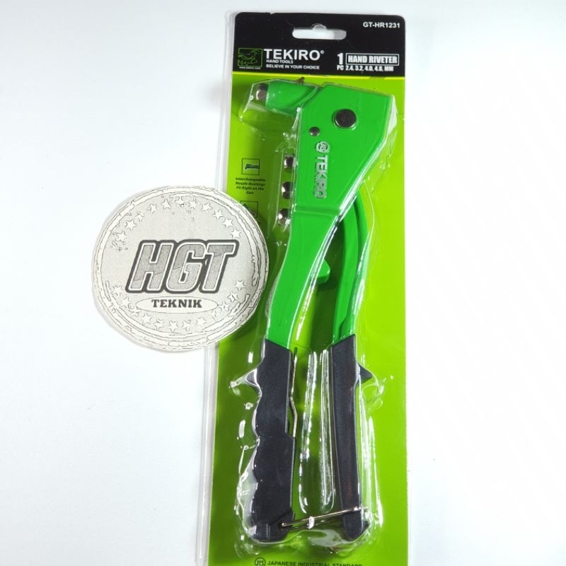 Tekiro Tang Rivet Tekiro Tang Ripet Hand Riveter 2,4mm - 4,8mm Paku Ripet Manual Original