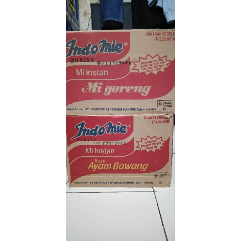 

INDOMIE GORENG MIE INSTAN 1 DUS [ISI 40]