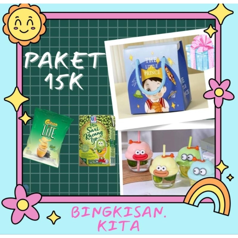 

[PAKET 15K] Bingkisan Ulang Tahun+Botol Minum