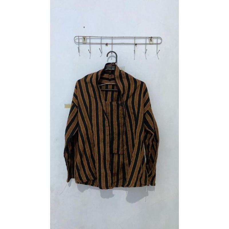 Baju adat jawa lurik wanita remaja/anak (preloved)