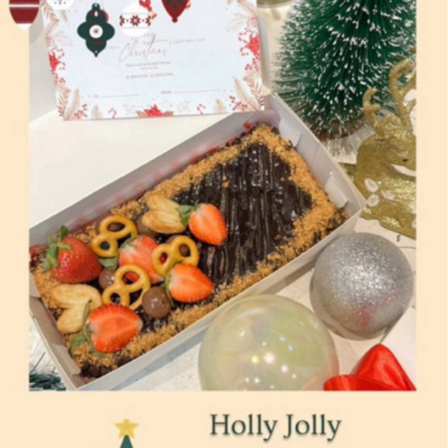 

christmas hampers fudgy brownies