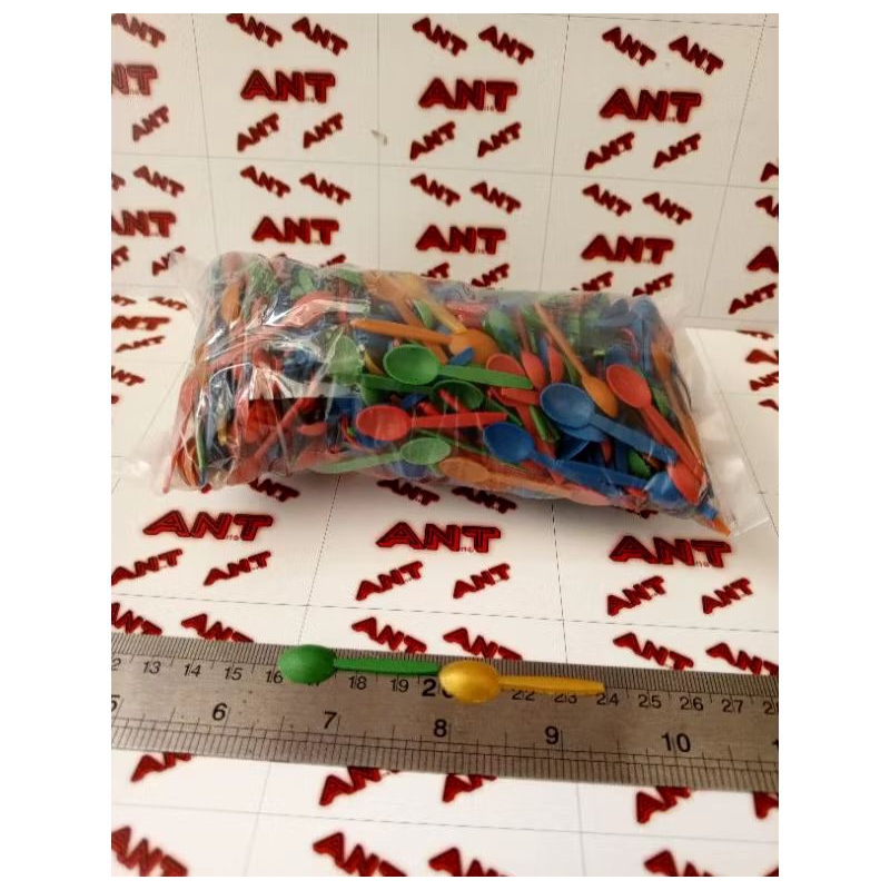 100gr Mainan Sendok Mini/ Mangkok Mini/ Piring Mini/ Gelas Mini/ Sendok Mainan Coklat