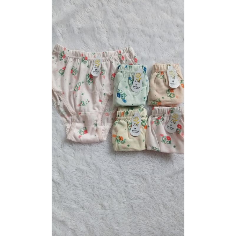 12 pcs celana dalam wanita/cd lia motif bunga/cd lia murah harga grosir