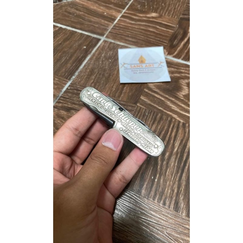 pisau lipat solingen carl schlieper batavia