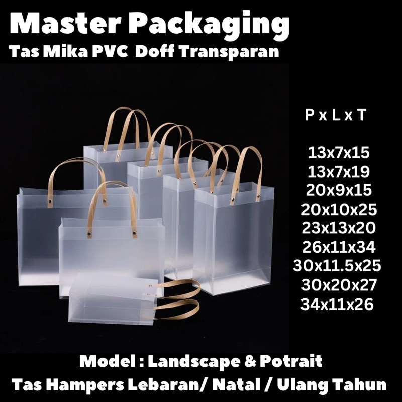 

Goodie Bag Uk 13x7x15 Hampers Doff Transparan Premium