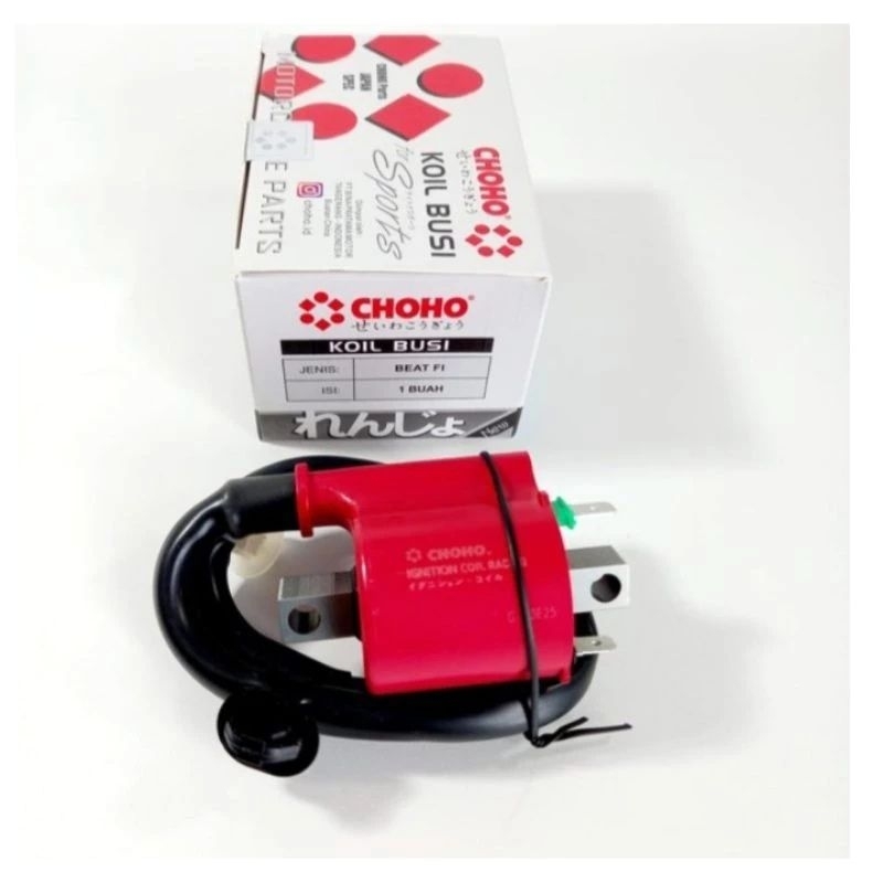 COIL IGNITION BUSI KOIL RACING HONDA BEAT FI ESP VARIO 110 SUPRA X 125 HELM IN BLADE NEW 125 FI SCOO