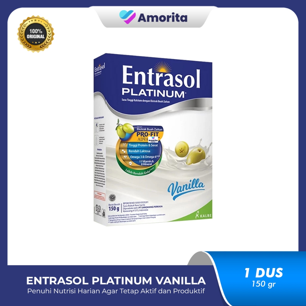 

Entrasol Platinum Vanilla 150 Gram