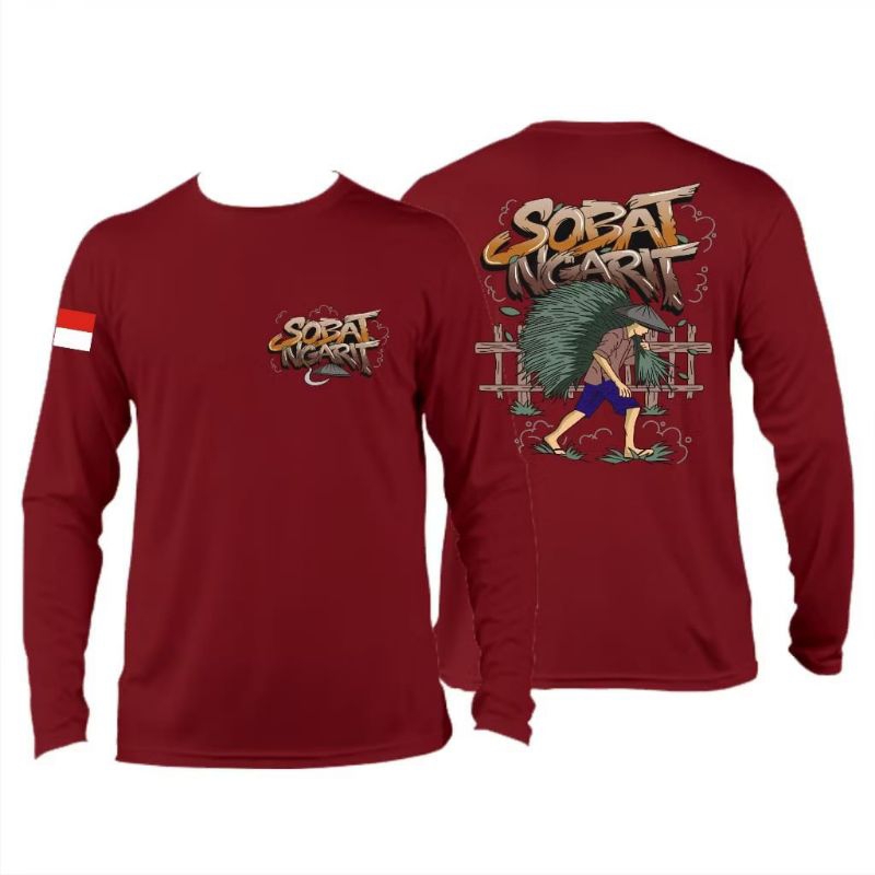 KAOS SOBAT NGARIT COD // KAOS SOBAT NGARIT LENGAN PANJANG BISA COD // KAOS LENGAN PANJANG SOBAT NGAR