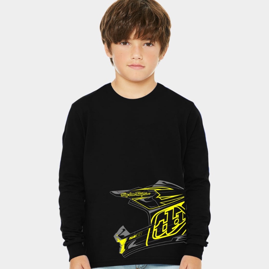 Sekarang Hadir baju anak lengan panjang motor cross baju anak kaos anak laki lakikaos trail anakkaos